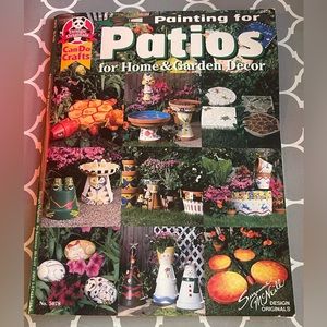 VINTAGE BOOK: Suzanne McNeill painting guide. “Can do crafts” design originals